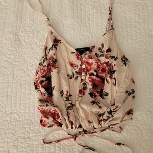 Strappy Camisole top forever 21  floral large